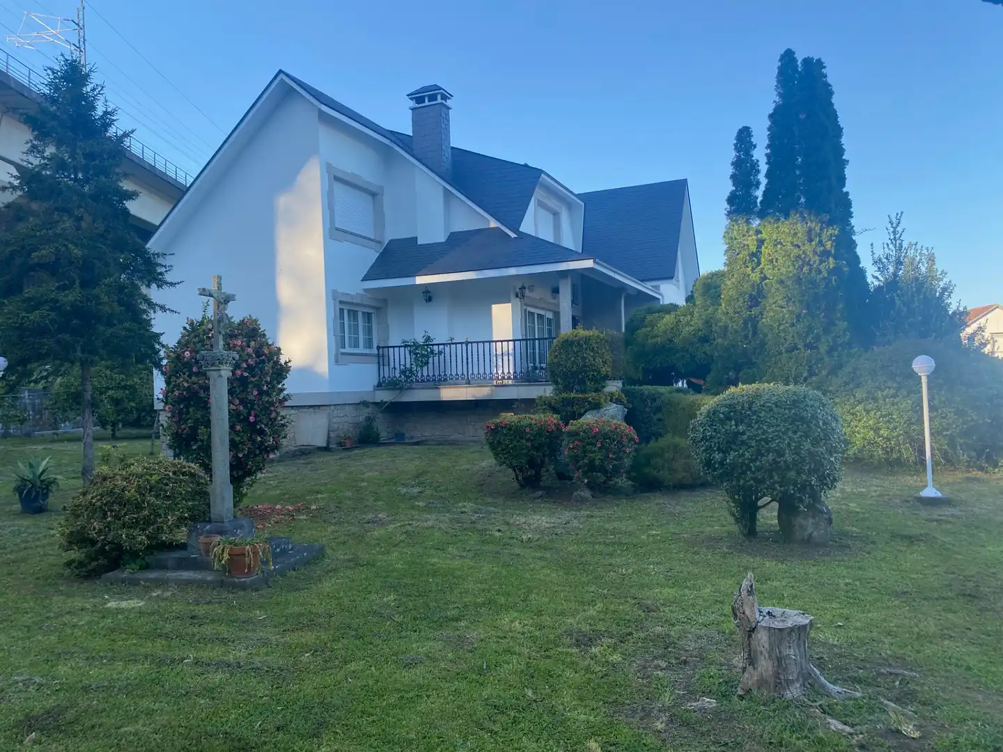 Vista exterior de Casa o chalet en venta en Dodro con Calefacción, Jardín privado y Parquet