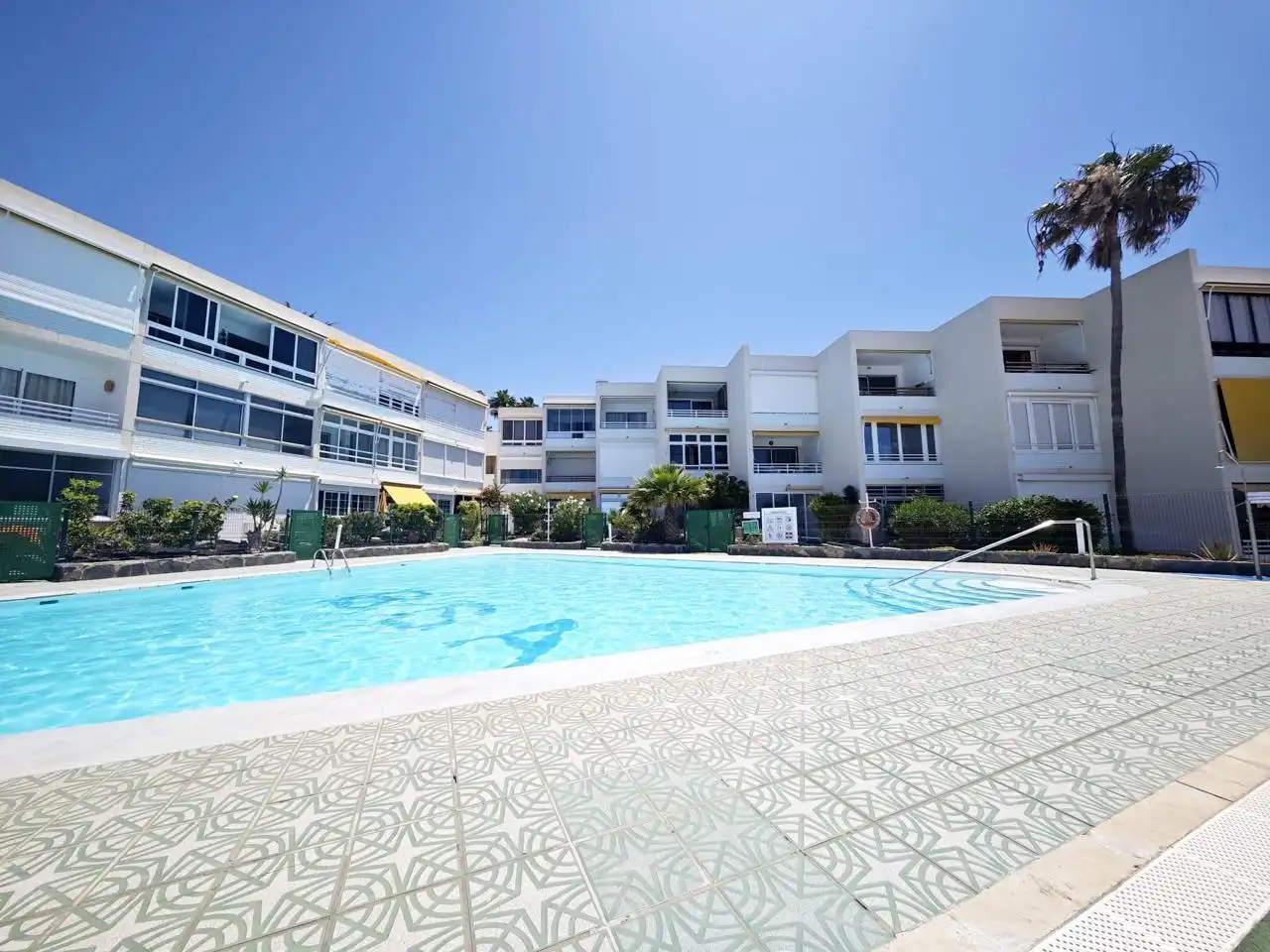 Swimming pool of Flat for rent in San Bartolomé de Tirajana  with Furnished, Internet and Community pool
