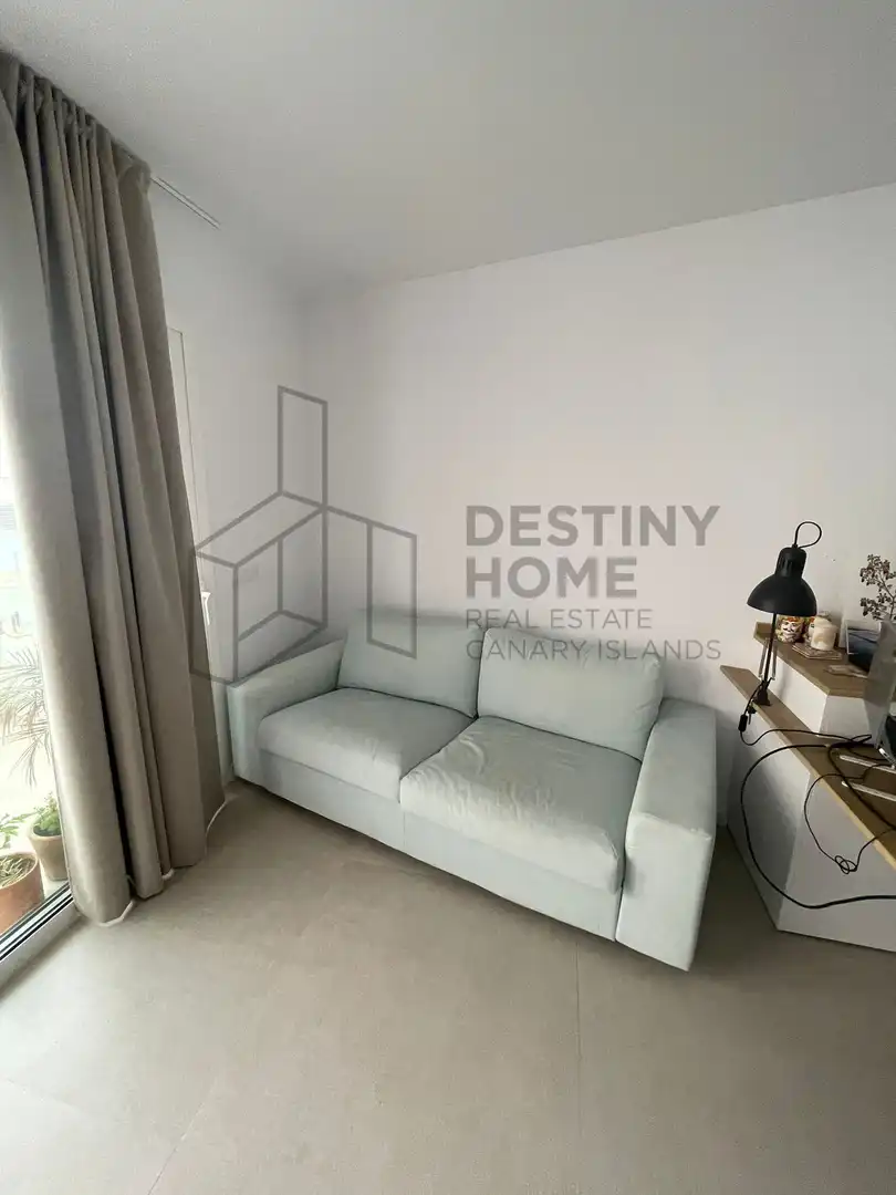 Wohnzimmer von Maisonette zur Miete in La Oliva mit Haustiere erlaubt