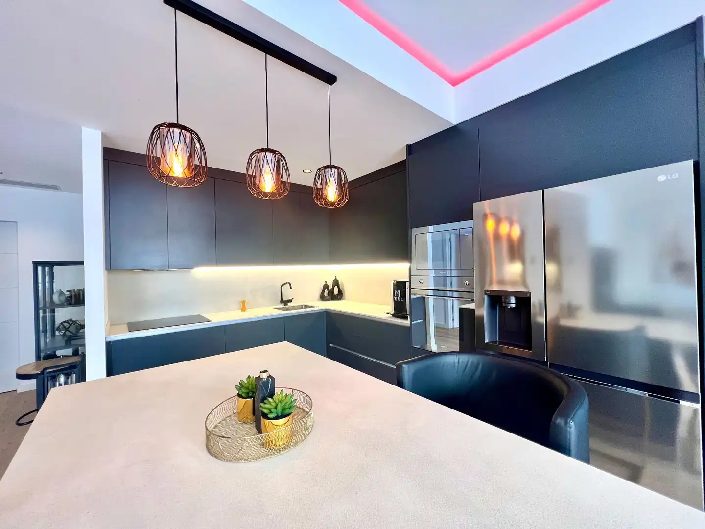 Kitchen of Duplexes for rent in  Palma de Mallorca  with Air Conditioner, Heating and Swimming Pool