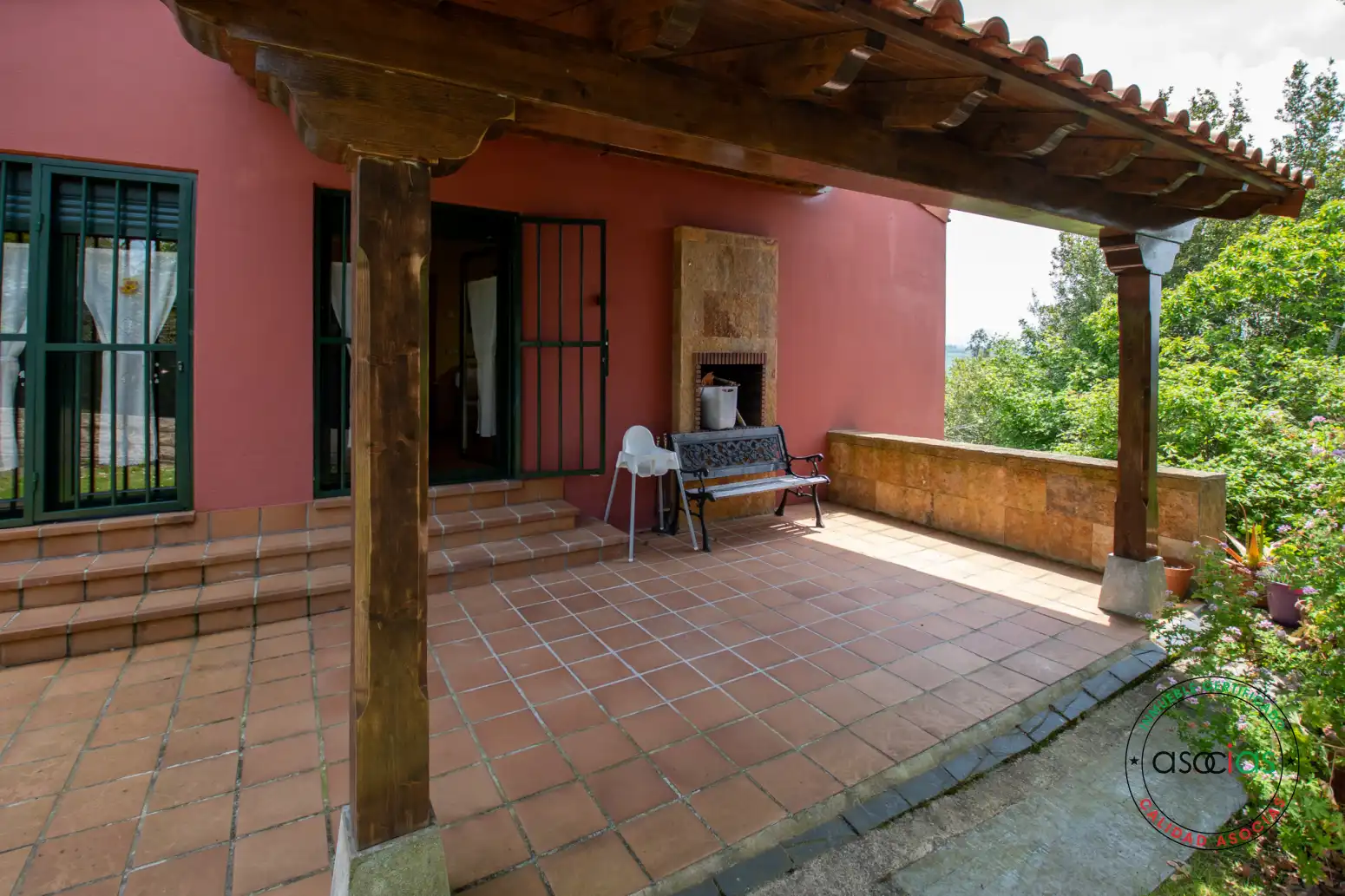 Terraza de Casa o chalet en venta en Colunga con Calefacción, Jardín privado y Terraza