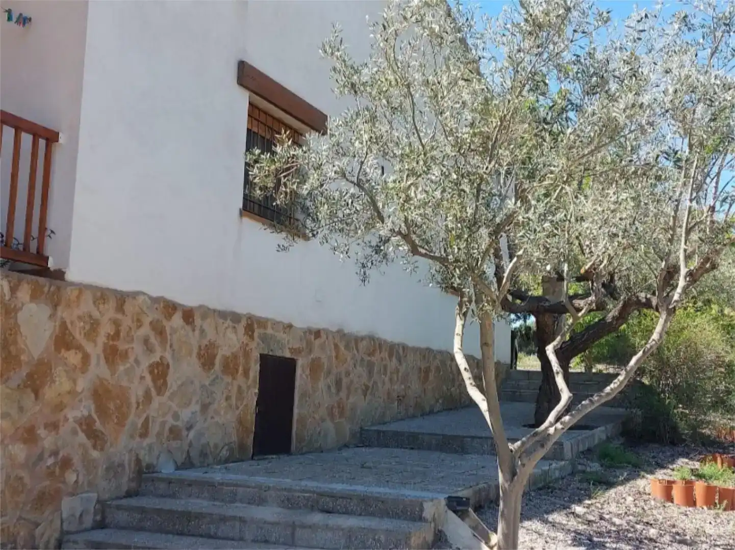 Außenansicht von Country house zum Verkauf in Bullas mit Schwimmbad und Balkon