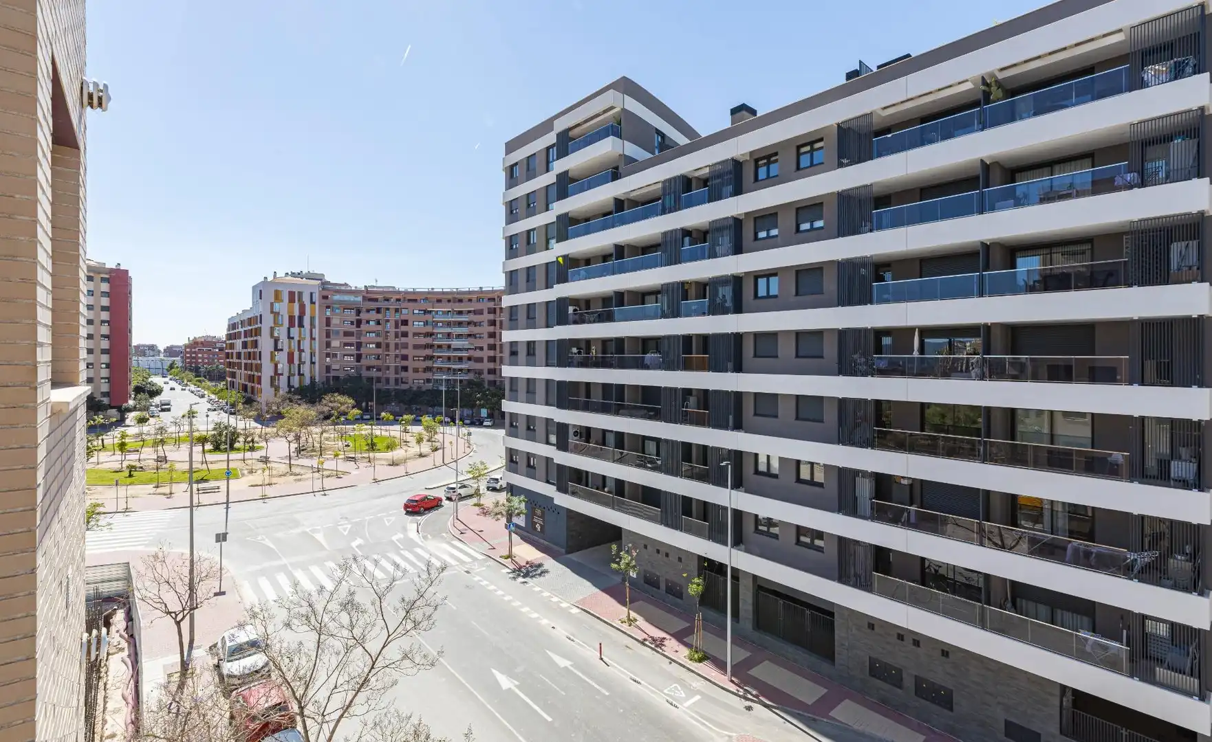 Vista exterior de Piso en venta en  Murcia Capital con Aire acondicionado, Trastero y Balcón