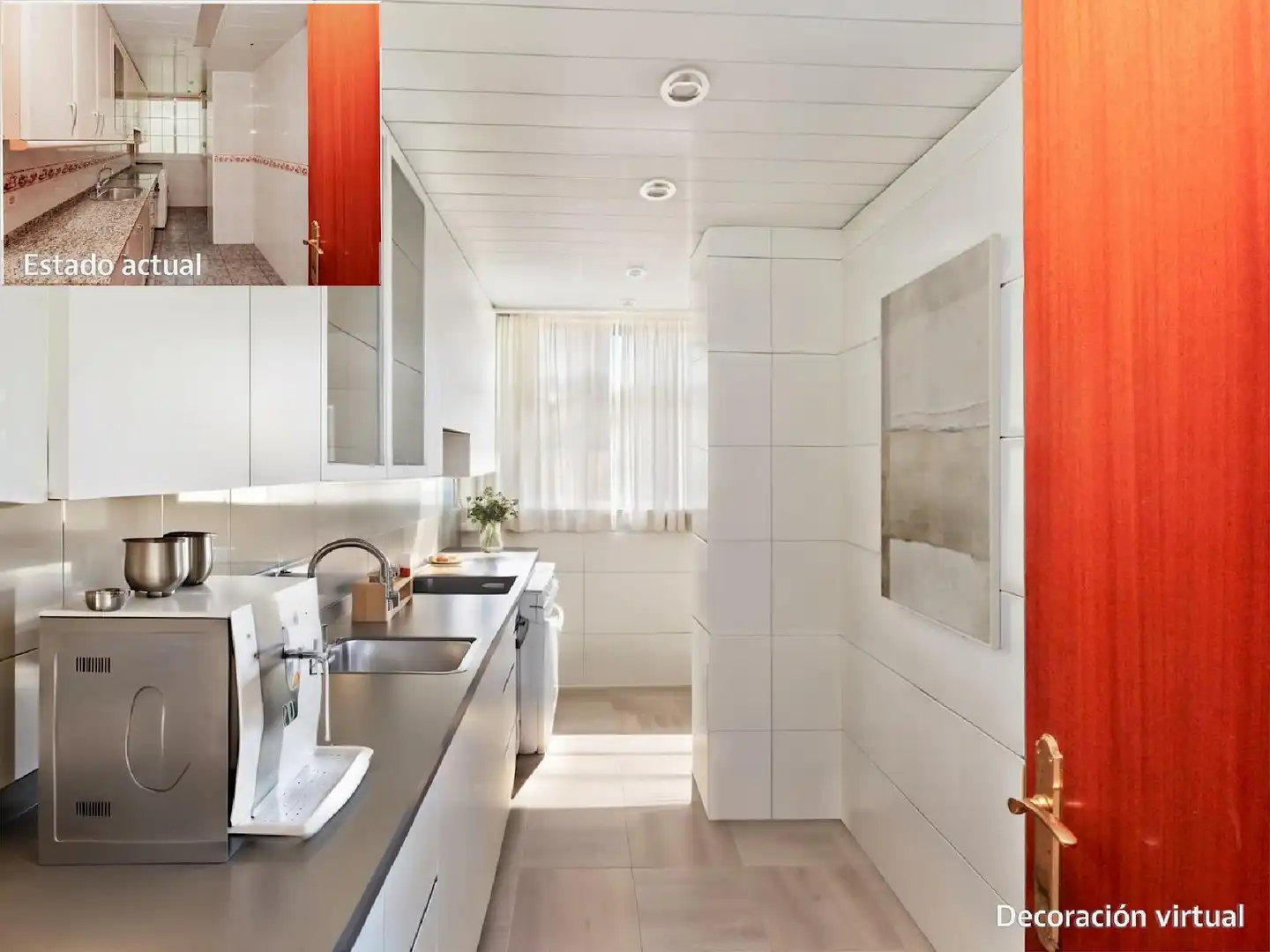 Cocina de Piso en venta en Montcada i Reixac con Piscina comunitaria