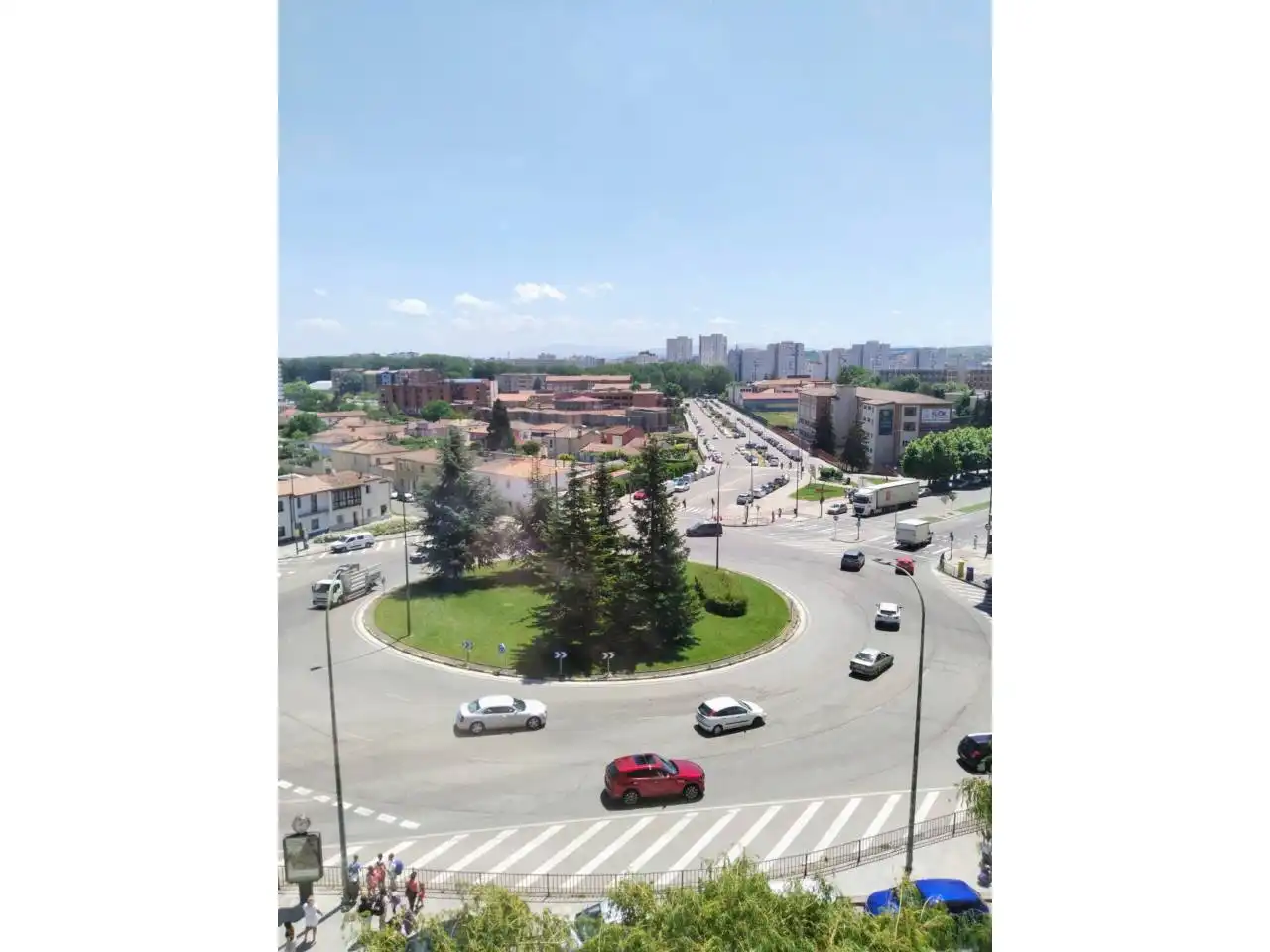 Exterior view of Flat for rent in Burgos  with Heating, Parquet flooring and Terrace