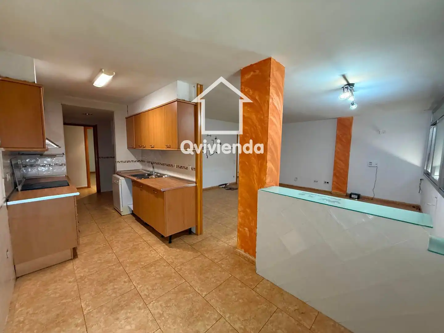Küche von Wohnung zum Verkauf in Sabadell mit Heizung und Terrasse
