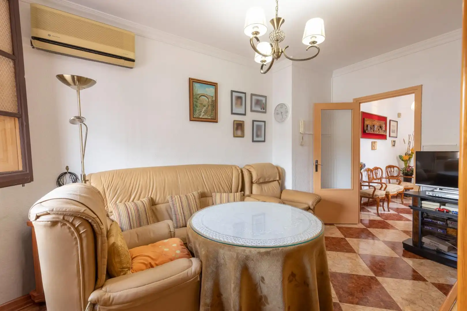 Sala d'estar de Àtic en venda en Granada