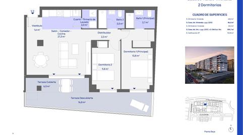 Photo 2 from new construction home in Flat for sale in Giusseppe Verdi, 101, San José - Los Metales, Valencia