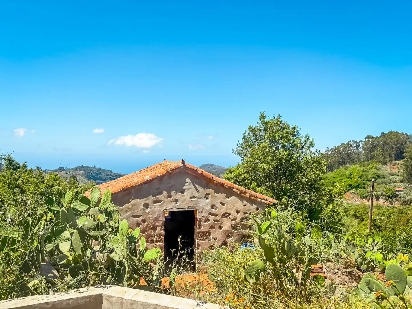 Vista exterior de Casa o chalet en venta en Valleseco