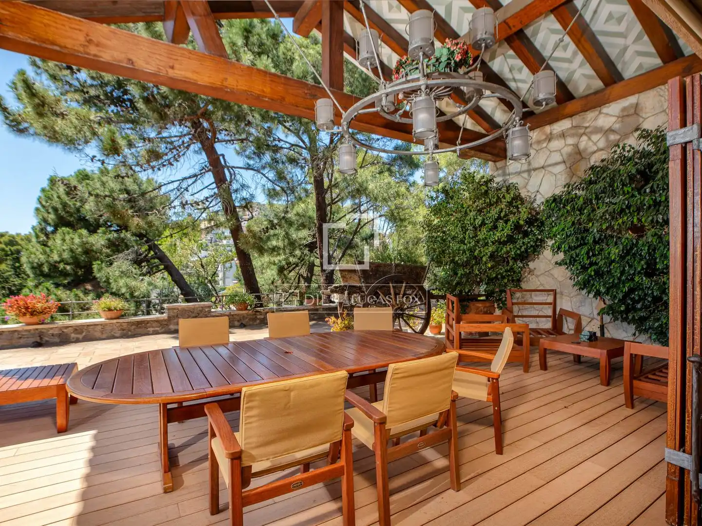 Terrasse von Haus oder Chalet zum Verkauf in Roses mit Privatgarten, Parkett und Terrasse