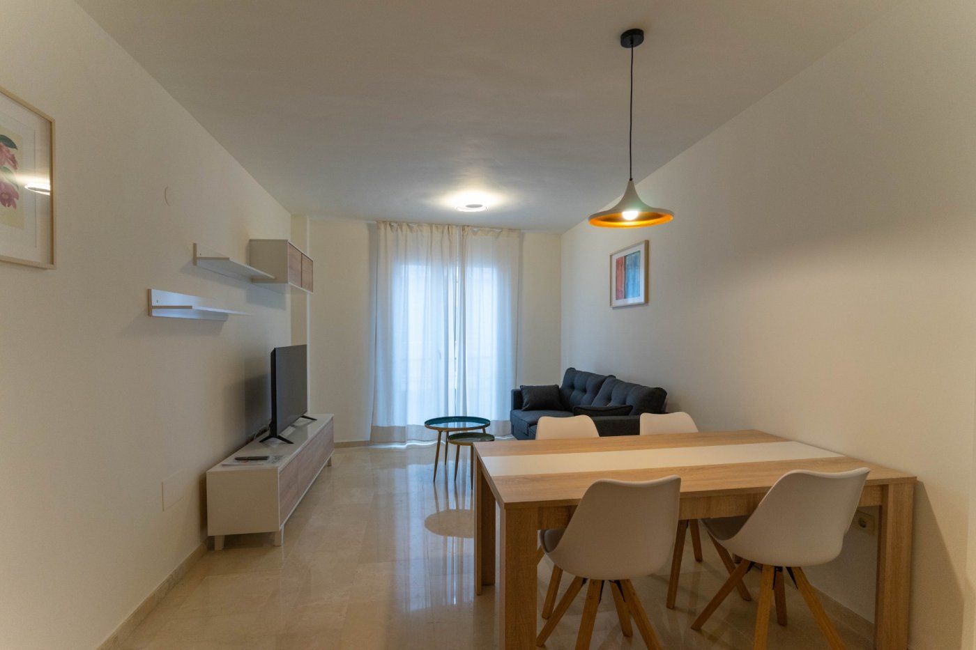 Living room of Flat to rent in Alhaurín El Grande  with Air Conditioner and Terrace