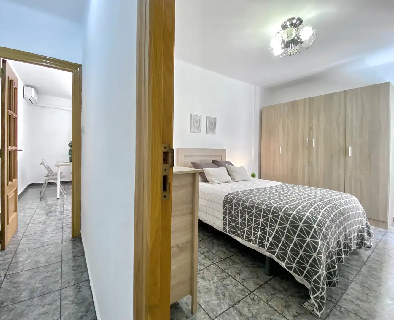 Bedroom of Flat for sale in Massamagrell  with Air Conditioner and Balcony