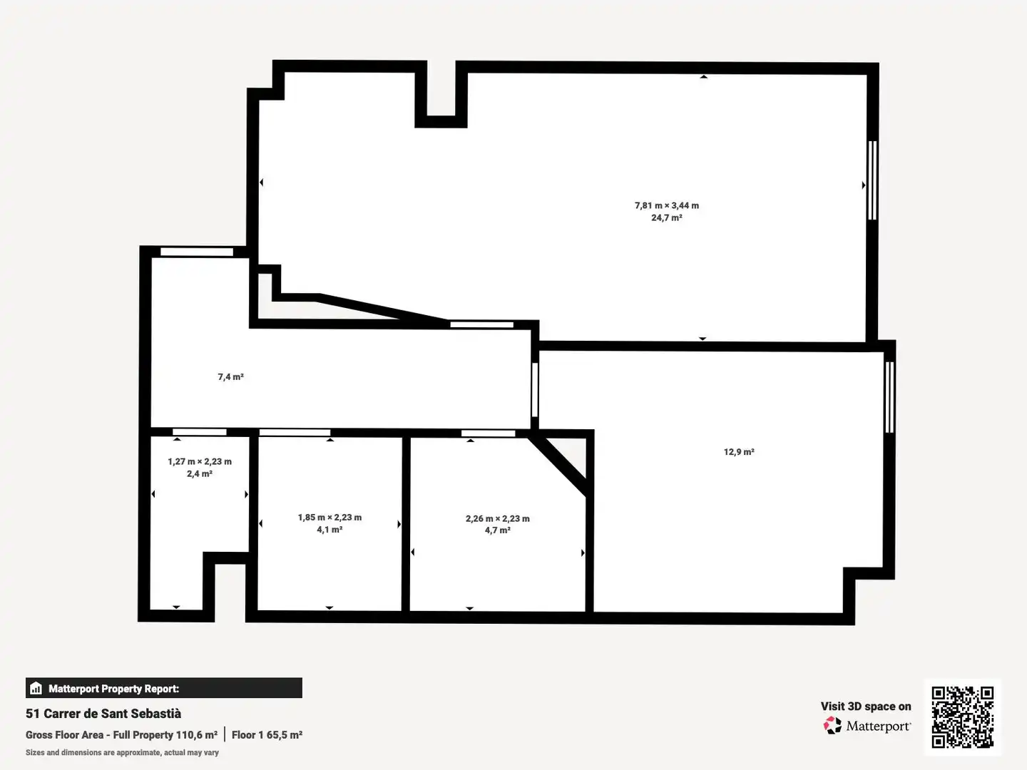 Piso en venta en Sabadell