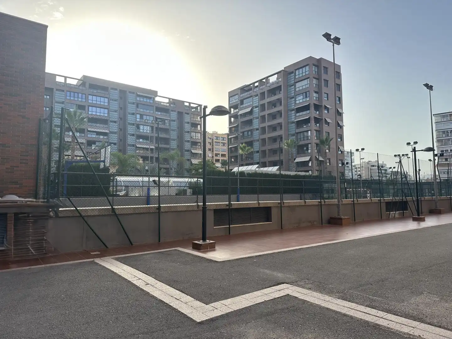 Terraza de Piso de alquiler en Alicante / Alacant con Aire acondicionado y Piscina comunitaria