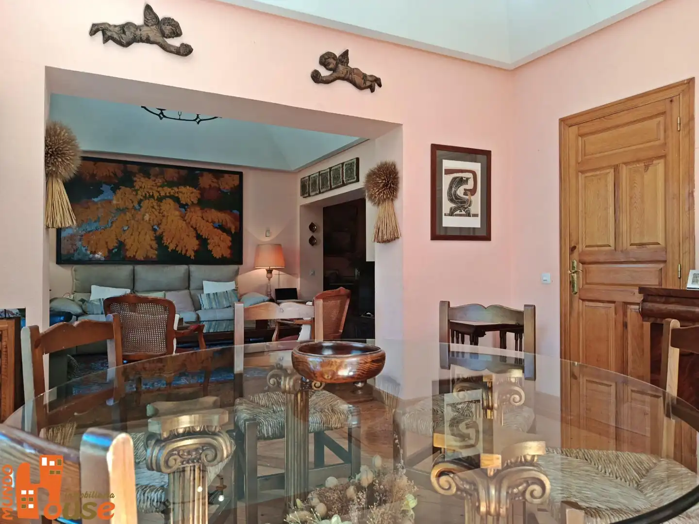 Wohnzimmer von Wohnung zum Verkauf in Real Sitio de San Ildefonso mit Heizung und Balkon
