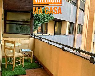 Terrassa de Pis de lloguer en  Valencia Capital amb Moblat i Balcó