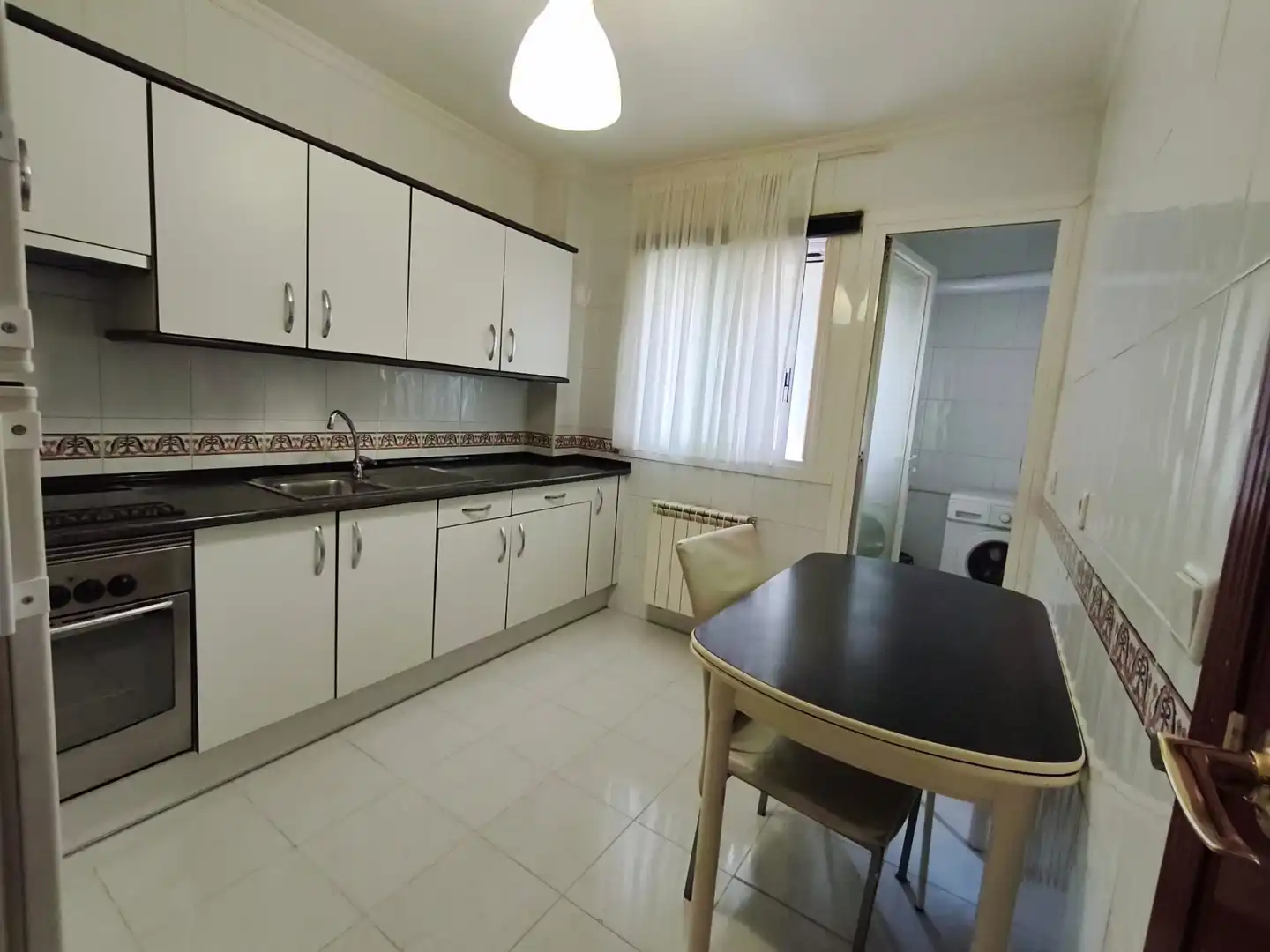 Kitchen of Flat for sale in Laguna de Duero  with Heating, Parquet flooring and Storage room