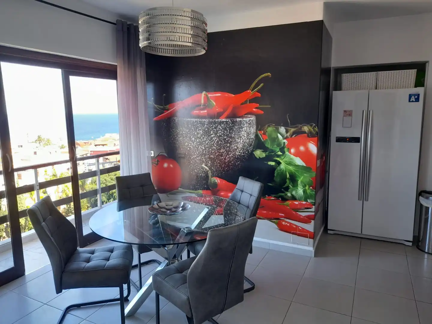 Comedor de Dúplex en venta en San Juan de la Rambla con Terraza y Amueblado