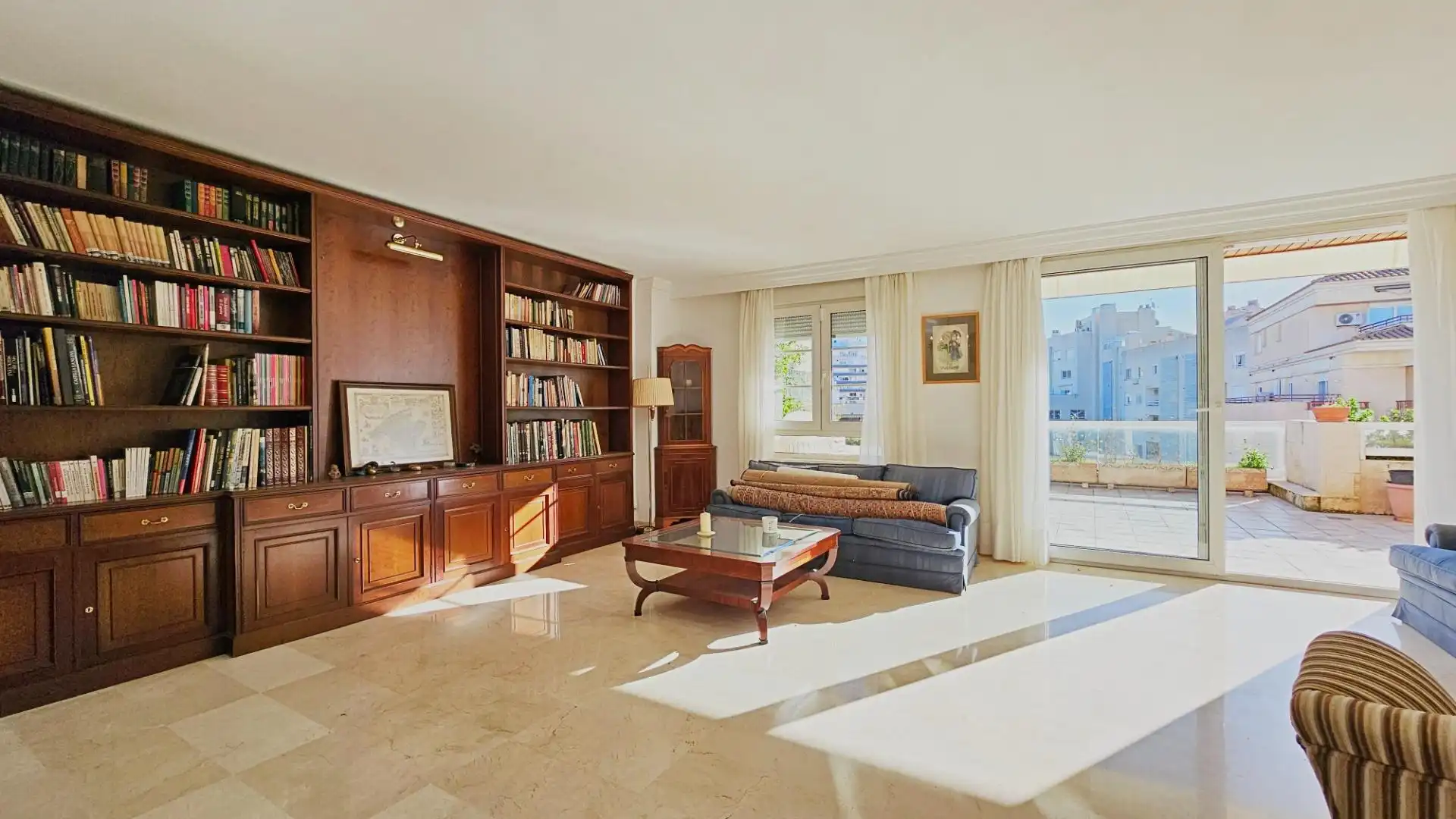 Sala de estar de Ático en venta en  Palma de Mallorca con Aire acondicionado, Calefacción y Terraza