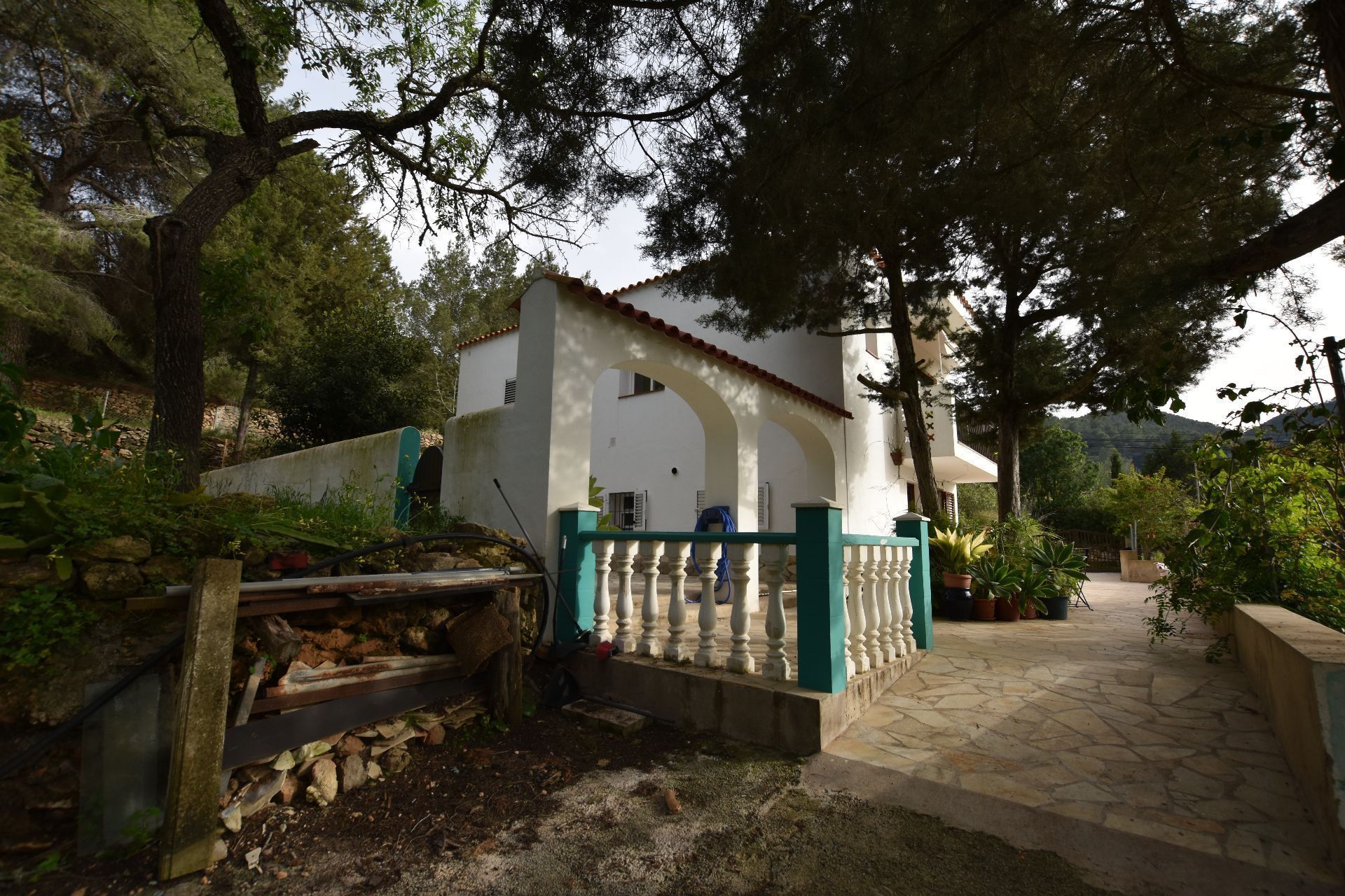Vista exterior de Casa o xalet en venda en Sant Josep de sa Talaia amb Calefacció, Terrassa i Moblat