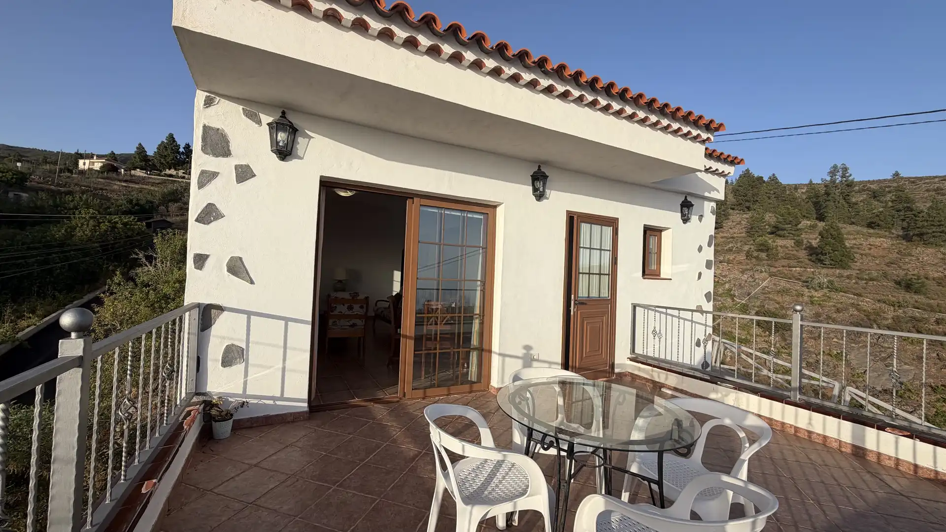 Terrace of Houses for rent in Adeje  with Private garden, Terrace and Furnished