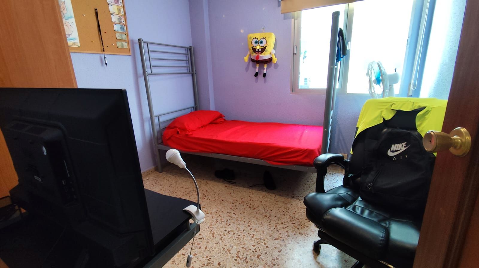 Dormitori de Pis en venda en Gandia amb Aire condicionat, Moblat i Forn