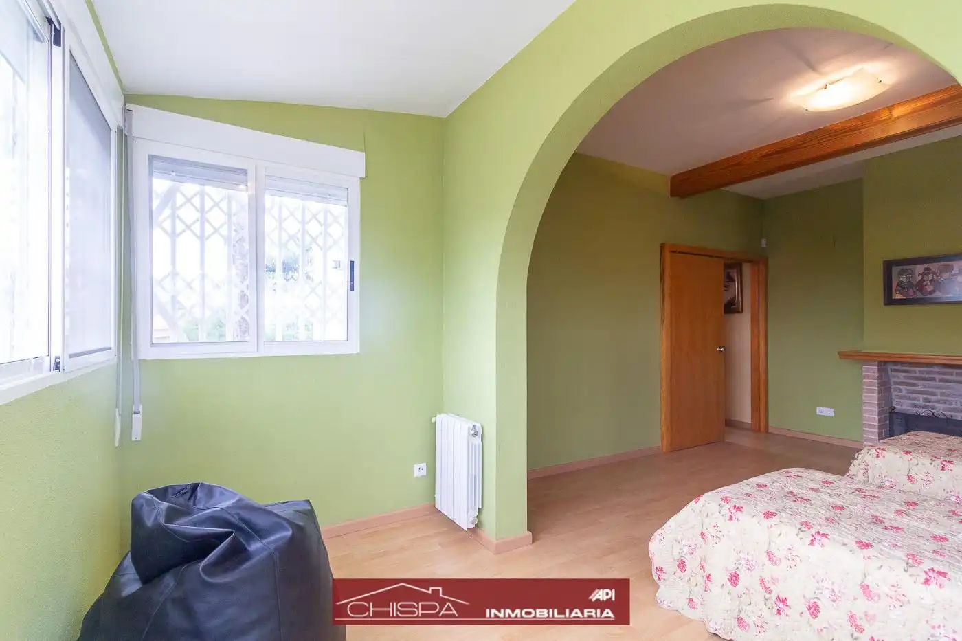 Habitación de Casa o chalet en venta en Náquera con Aire acondicionado, Calefacción y Jardín privado