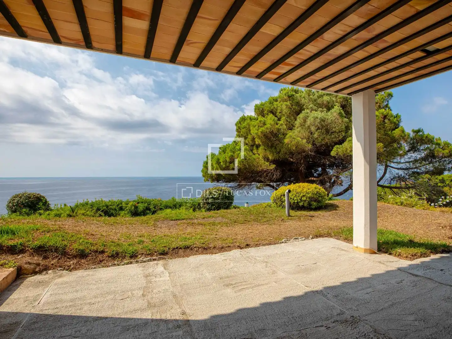 Terrasse von Haus oder Chalet zum Verkauf in Lloret de Mar mit Klimaanlage, Heizung und Privatgarten
