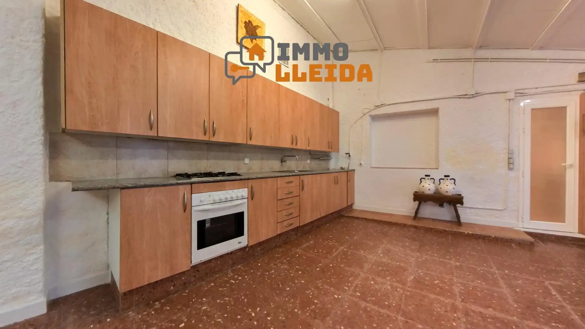 Cocina de Casa adosada en venta en Balaguer con Calefacción y Terraza