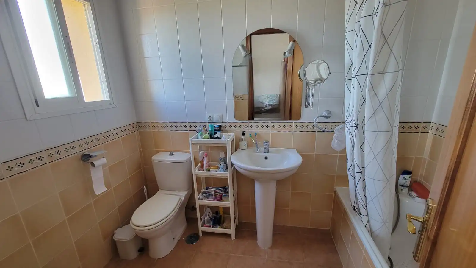 Baño de Casa adosada en venta en Vélez-Málaga con Aire acondicionado y Piscina comunitaria