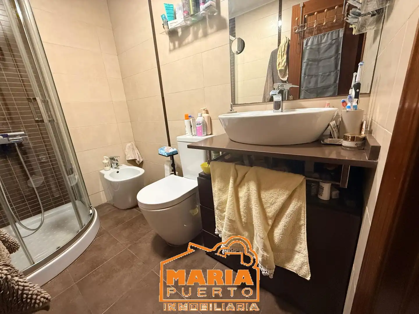 Bathroom of Flat for sale in Málaga  with Air Conditioner