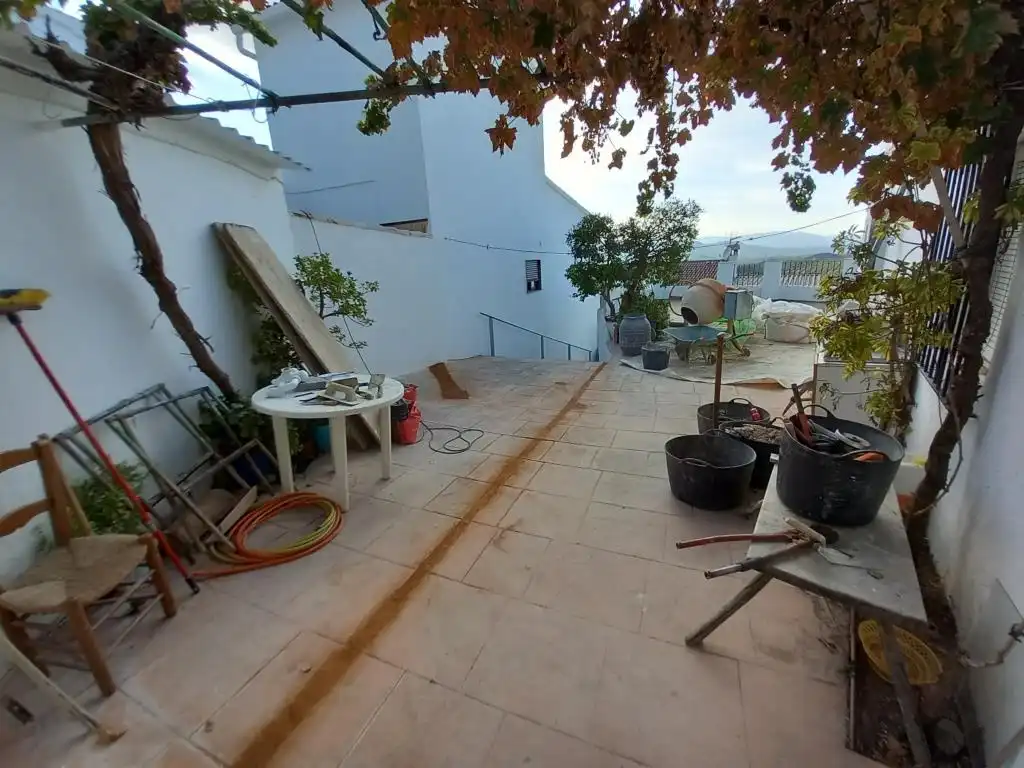 Terraza de Finca rústica en venta en Alcalá la Real con Amueblado