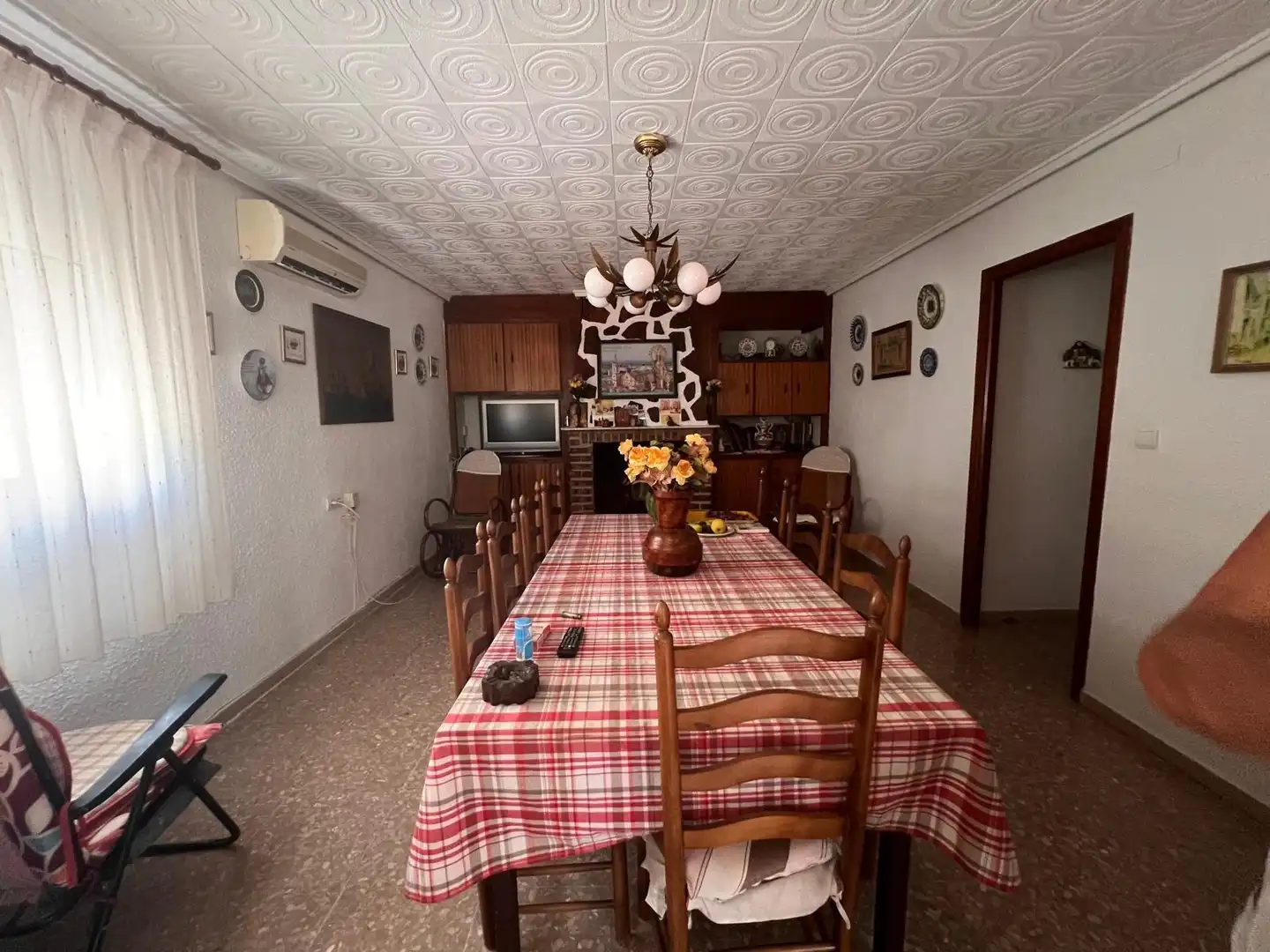 Comedor de Casa o chalet en venta en Vilamarxant con Aire acondicionado, Jardín privado y Terraza