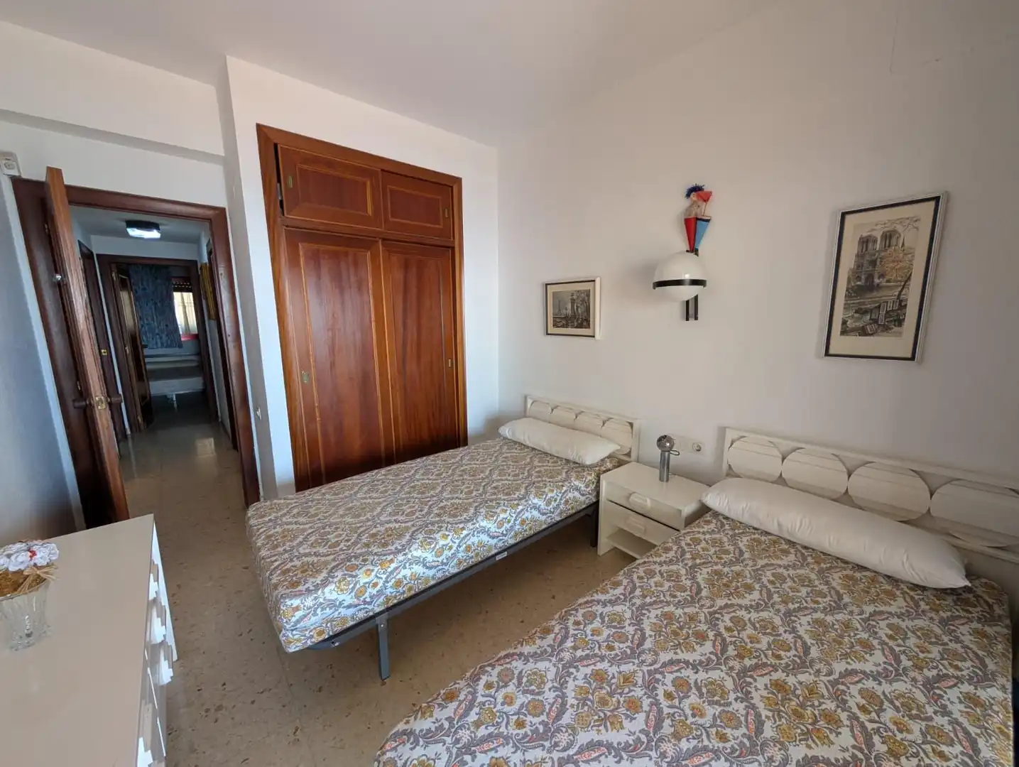 Dormitori de Apartament en venda en Gandia amb Terrassa, Balcó i Piscina comunitària