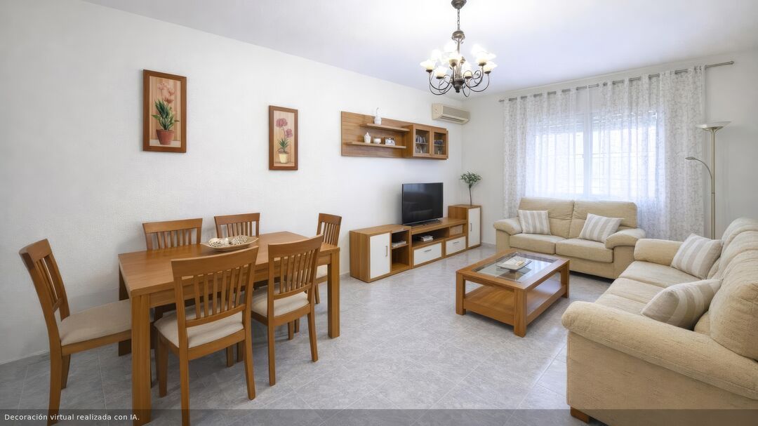 Sala de estar de Piso en venta en Fuensalida con Aire acondicionado y Calefacción