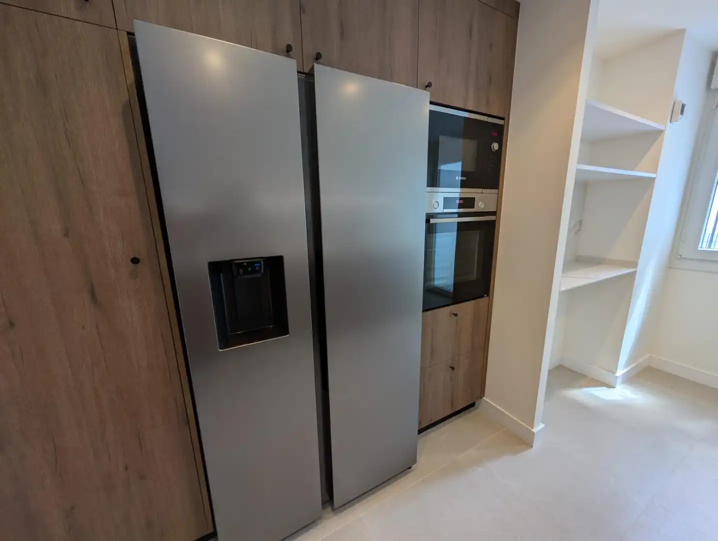 Kitchen of Flat for rent in Sevilla  with Air Conditioner, Heating and Balcony