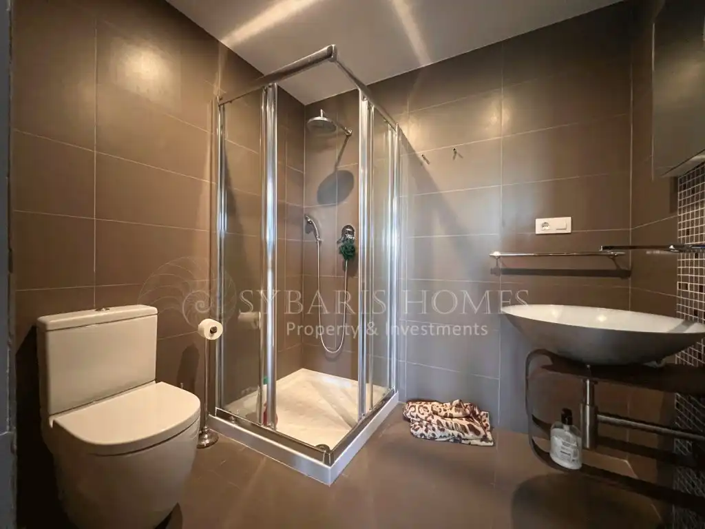 Baño de Casa o chalet en venta en Benitachell / El Poble Nou de Benitatxell con Aire acondicionado y Piscina