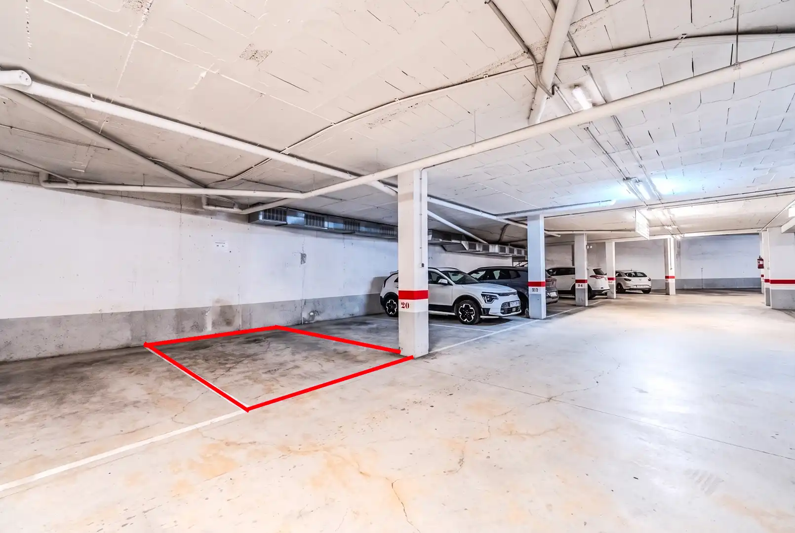 Parking of Duplexes for sale in L'Ampolla  with Air Conditioner, Heating and Terrace