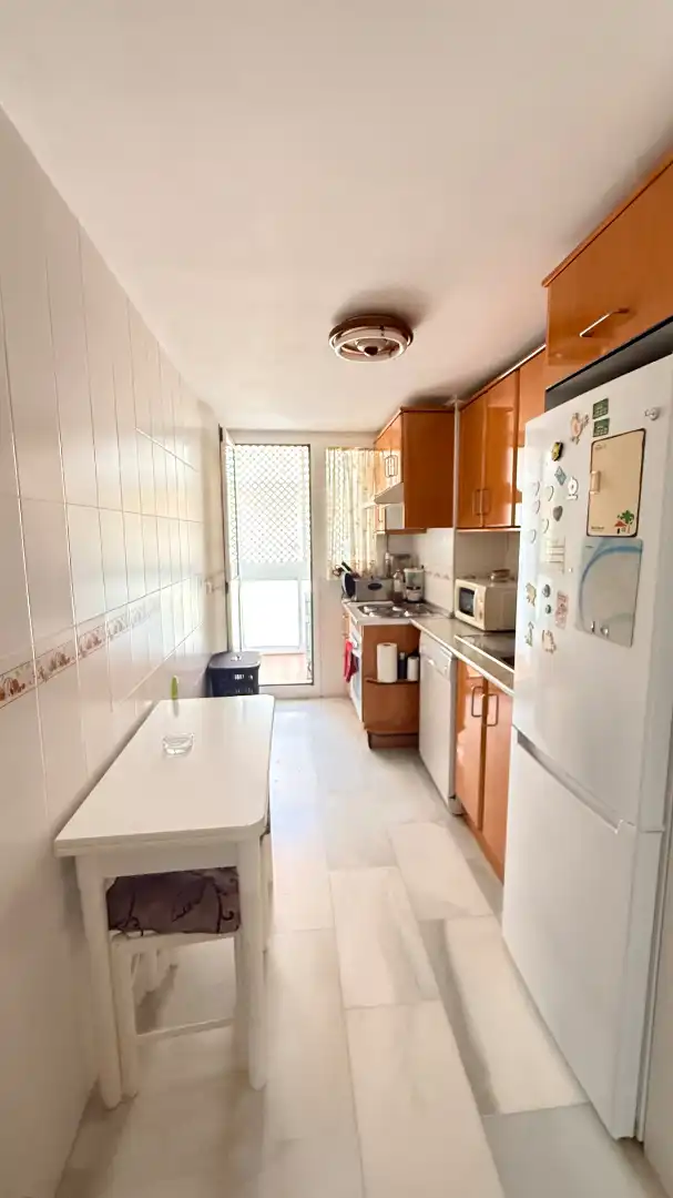 Cocina de Piso en venta en Marbella con Terraza, Amueblado y Horno