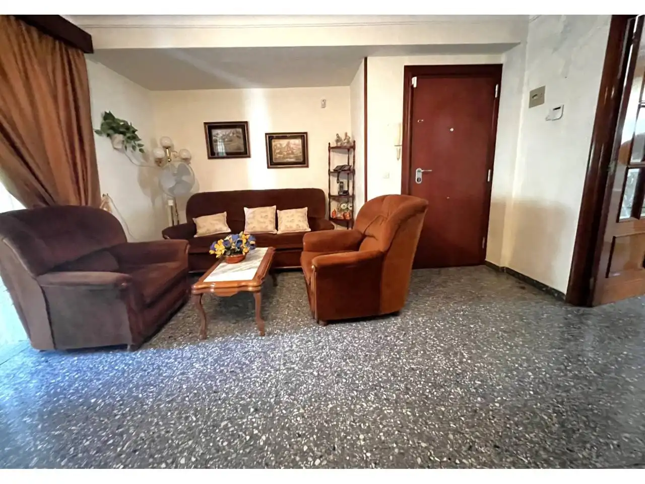 Sala de estar de Piso en venta en Huelva con Terraza