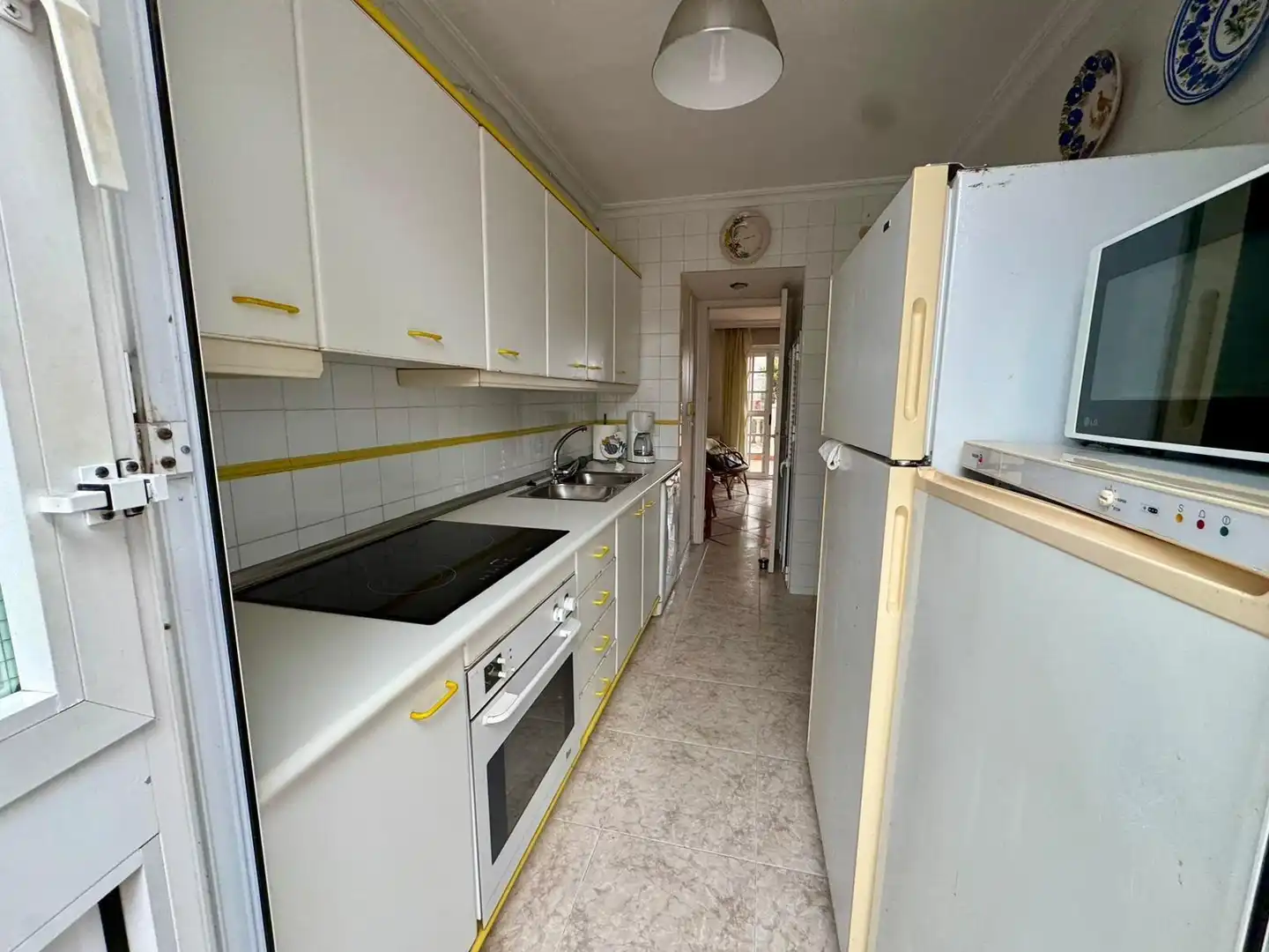 Cocina de Casa adosada en venta en Punta Umbría con Terraza, Amueblado y Balcón