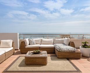Terrace of Attic to rent in Marbella  with Air Conditioner, Terrace and Swimming Pool
