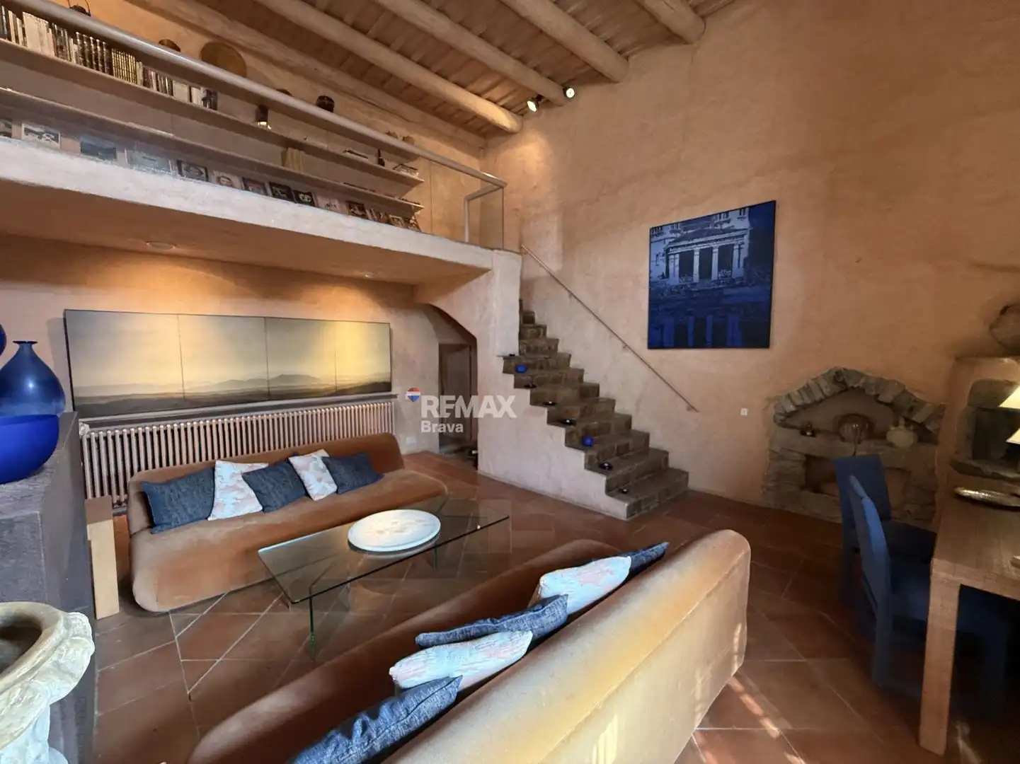 Sala d'estar de Casa o xalet en venda en Madremanya amb Calefacció, Terrassa i Traster