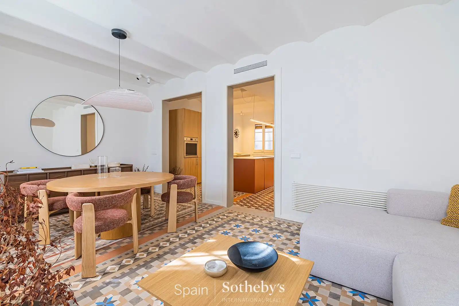 Dining room of Apartments for sale in Barcelona  with Air Conditioner and Heating