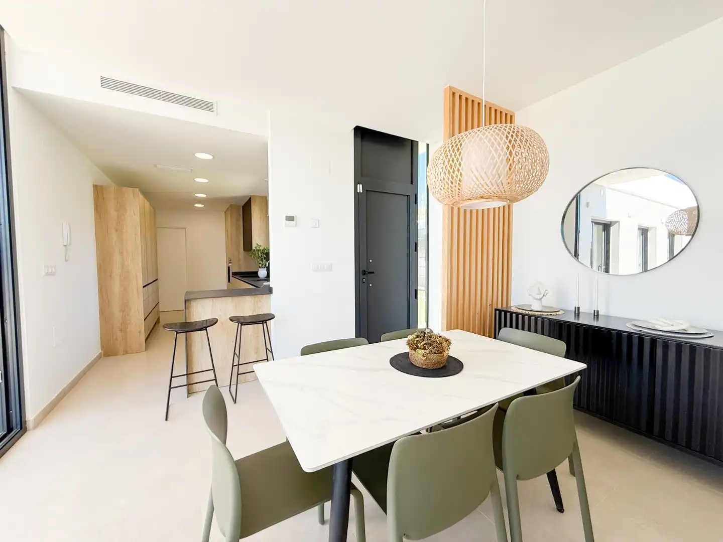 Dining room of Houses for sale in Pulpí  with Air Conditioner, Private garden and Terrace