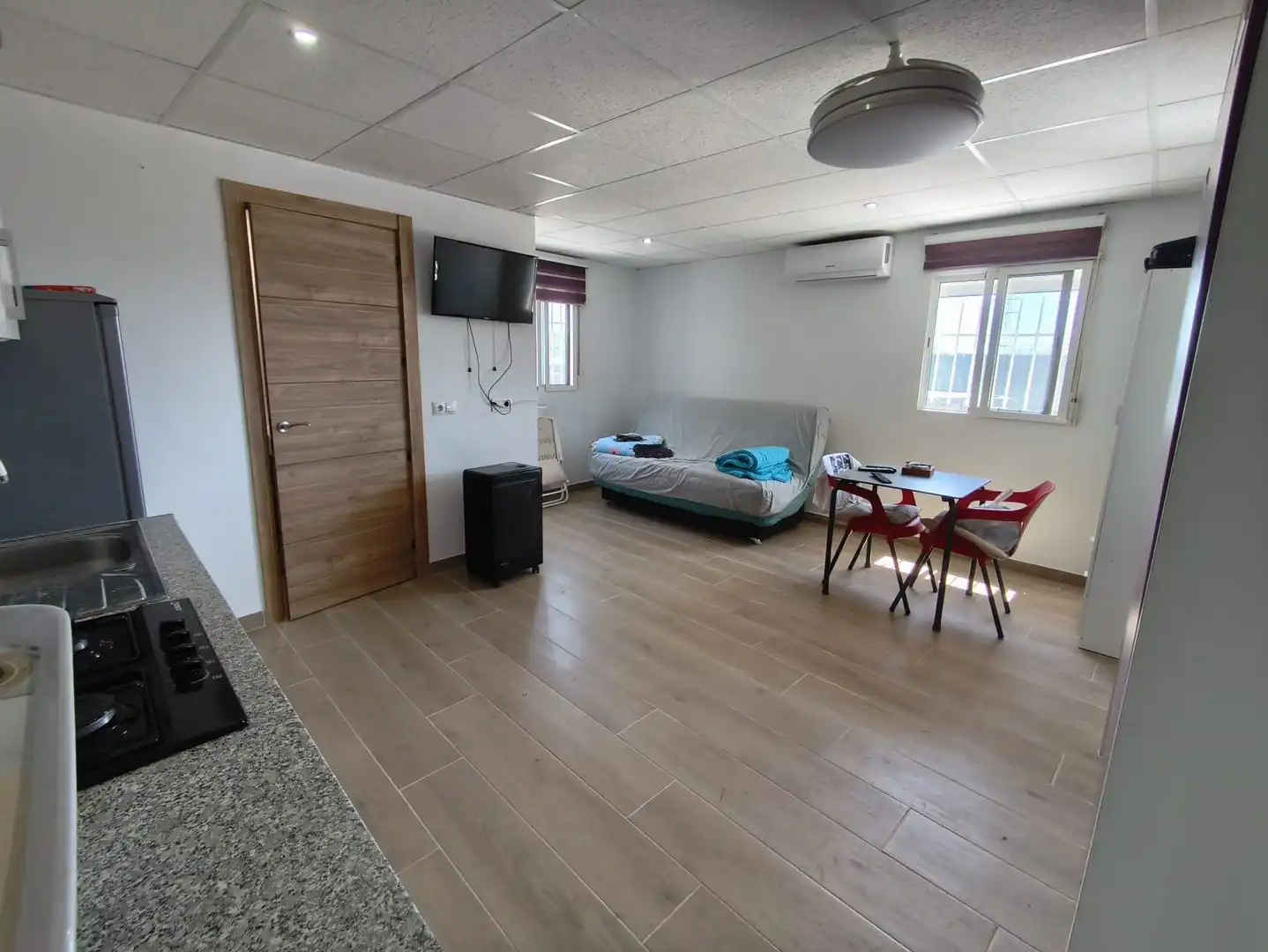 Sala de estar de Finca rústica en venta en Foios con Aire acondicionado, Calefacción y Jardín privado