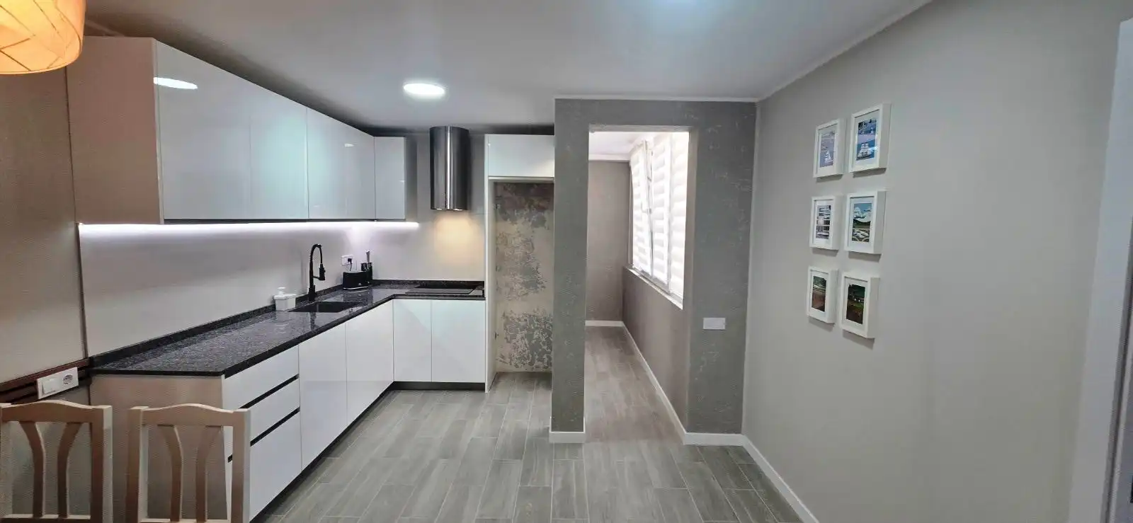 Cocina de Piso en venta en Alicante / Alacant con Aire acondicionado, Calefacción y Terraza