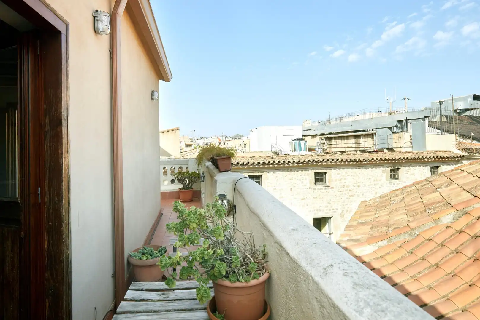 Balcony of Attic for sale in Barcelona  with Air Conditioner, Heating and Terrace