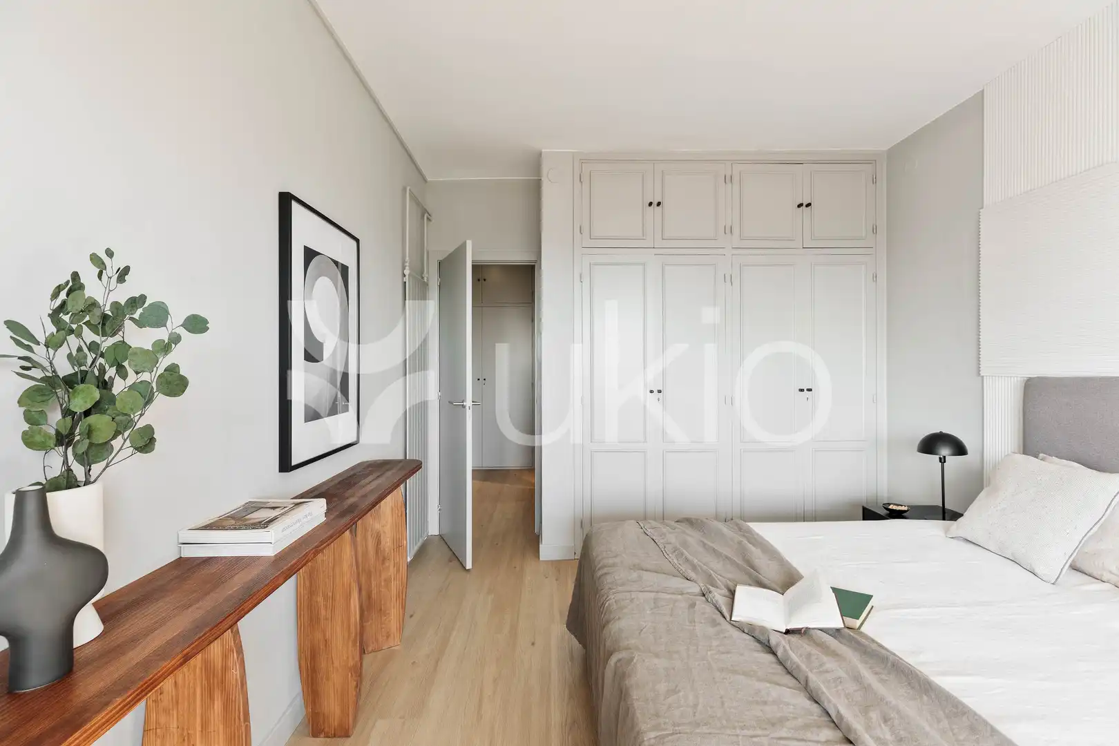 Bedroom of Apartments for rent in Barcelona  with Air Conditioner, Heating and Terrace