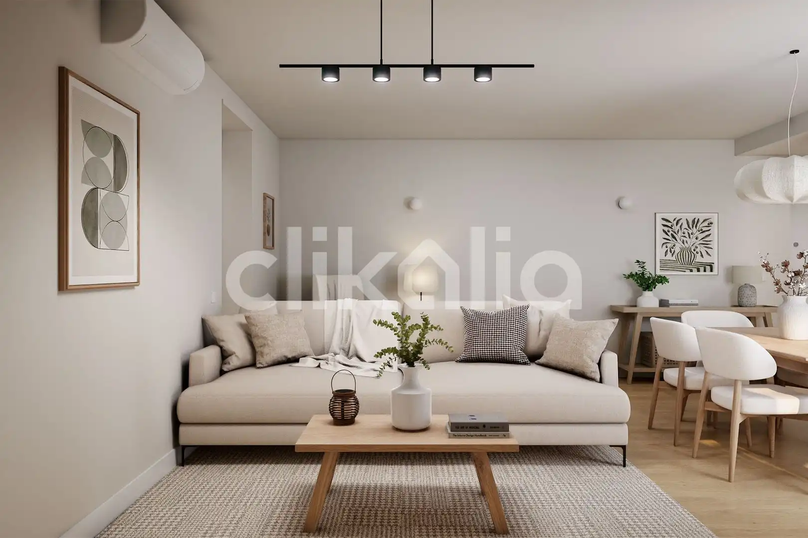 Sala d'estar de Pis en venda en Madrid amb Aire condicionat, Calefacció i Jardí privat